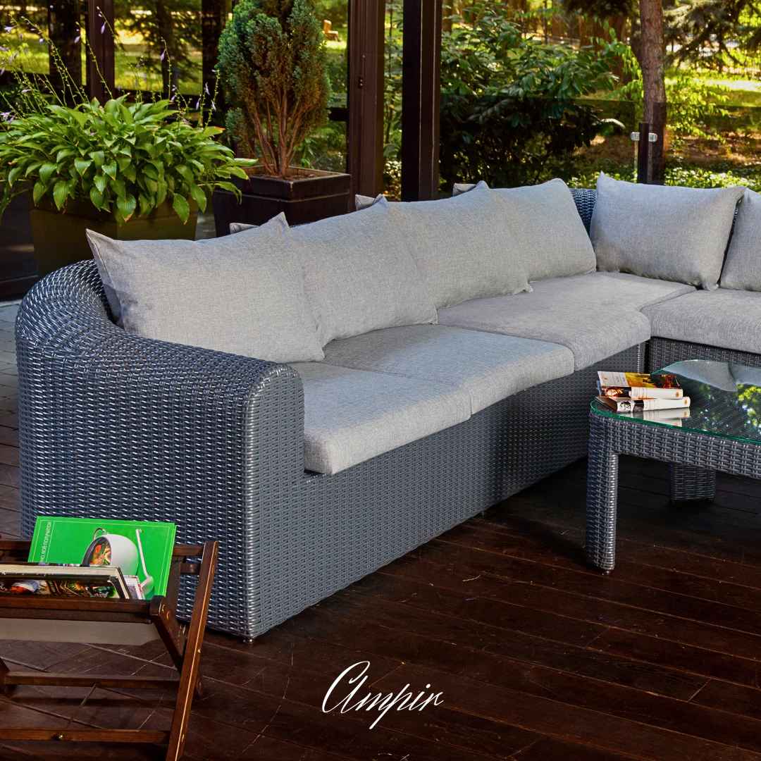 Velká modulární hybridní sestava pro odpočinek AMPIR LOUNGE MODULAR Terico. Skládá se ze 4 kusů. Klikněte pro zobrazení podrobných informací.